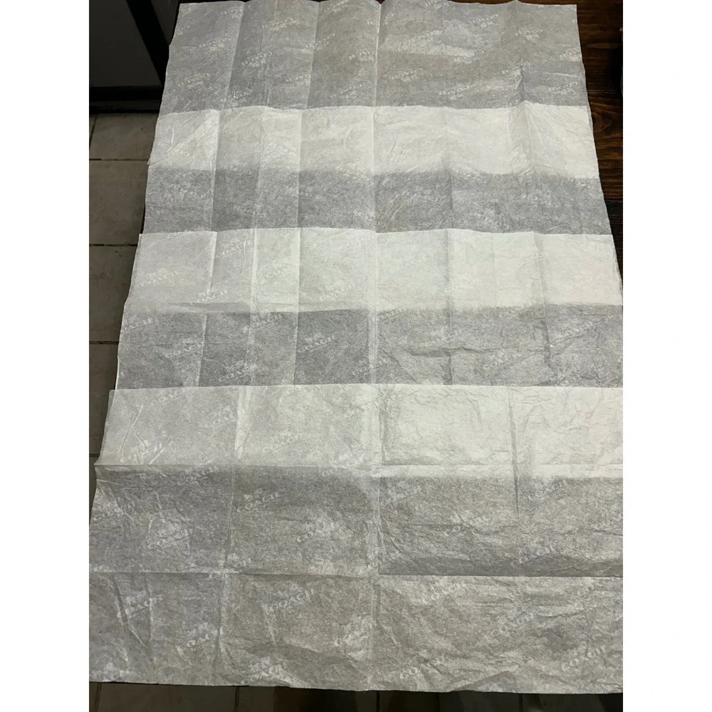 Coach New York Logo Tissue Paper White Horse and Carriage Gift Wrap‎ 23x12 4pcs
